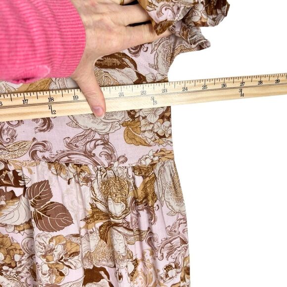 Hayden Sierra Floral Maxi Dress Sz 1X Boho Relaxed - Picture 13 of 14